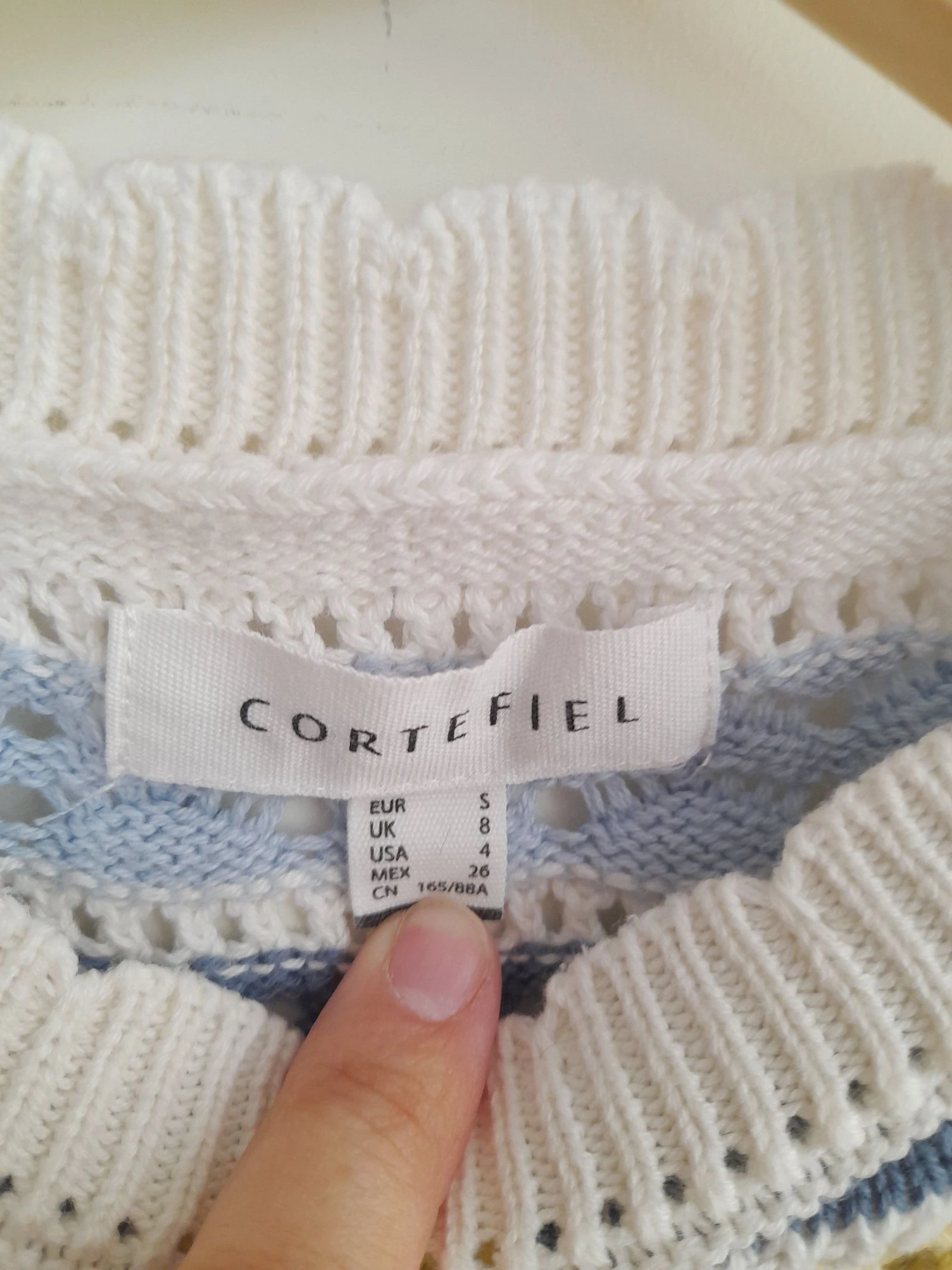 Camisola de punto Cortefiel Riscas S 💙 – photo 2